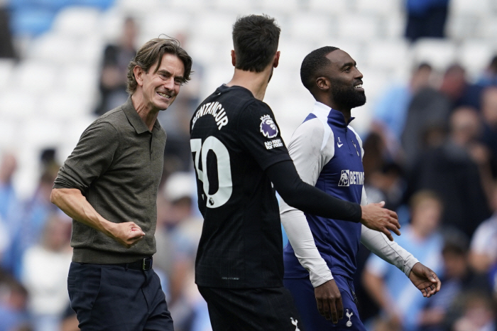 Son Heung-min left, but even Manchester City, 30 → 20, sank, allowing no points in all two games...Tottenham's top recruit is coach Frank, BBC rave