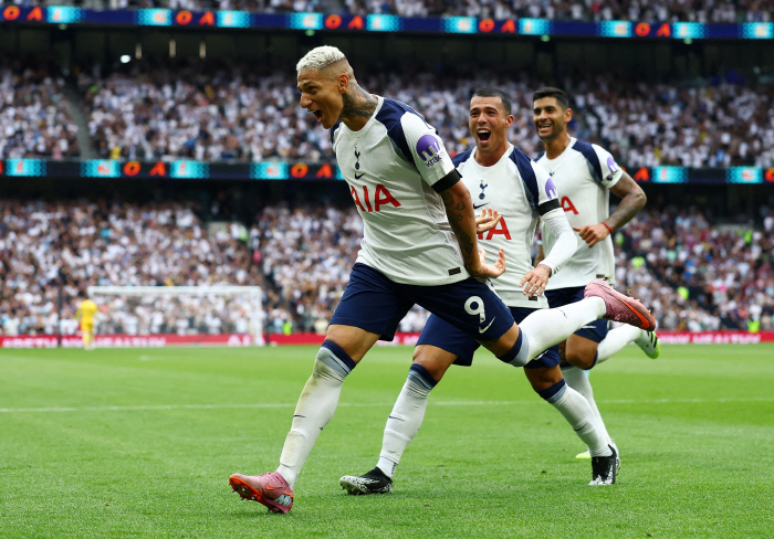 Tottenham Levi's unimaginable vacancy of Son Heung-min! Undoubtedly, Tottenham's No. 9 Hisalisson turned the tables