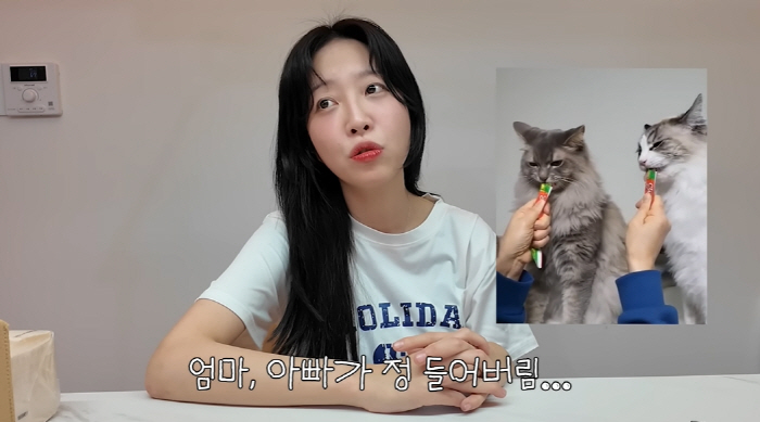 Tzuyang, sorry to bring back the explanation of the alleged abandonment of her pet cat..a plan to live together after moving
