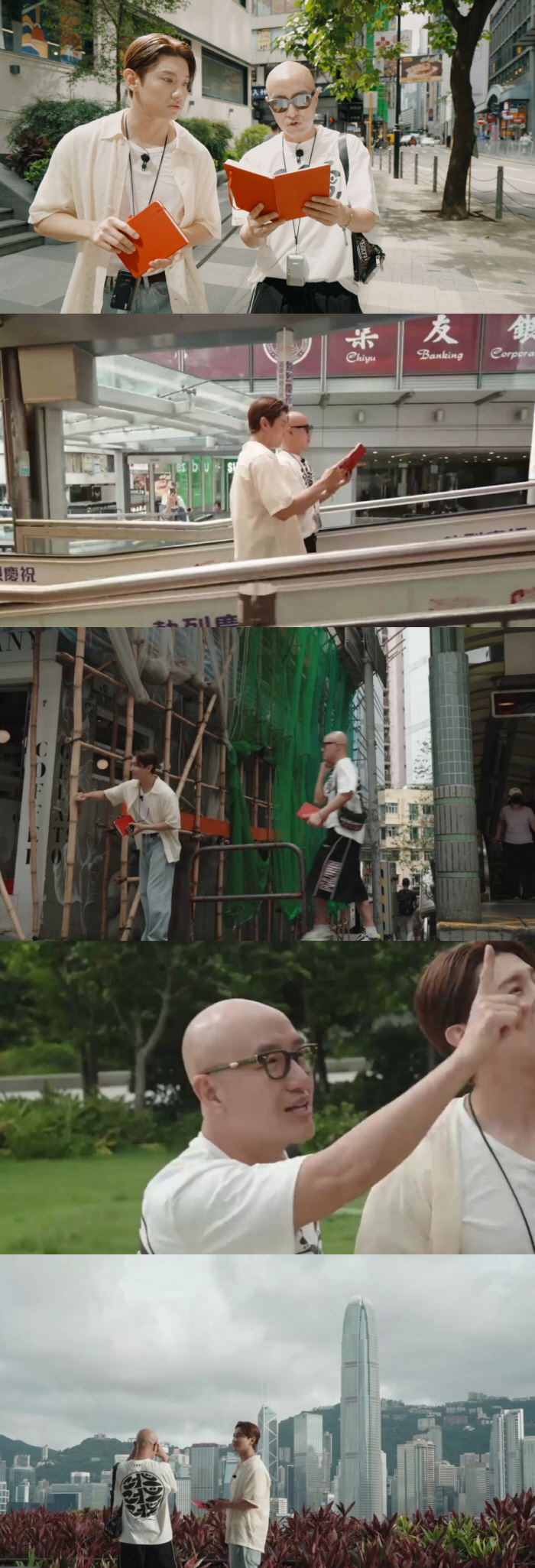Hong Seok-cheon left Hong Kong with a married singer...This is the first time I've had this experience. I like top-down paintings