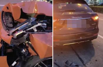 Just a seven-minute gap...Maserati Collision Refuses Insurance Claims