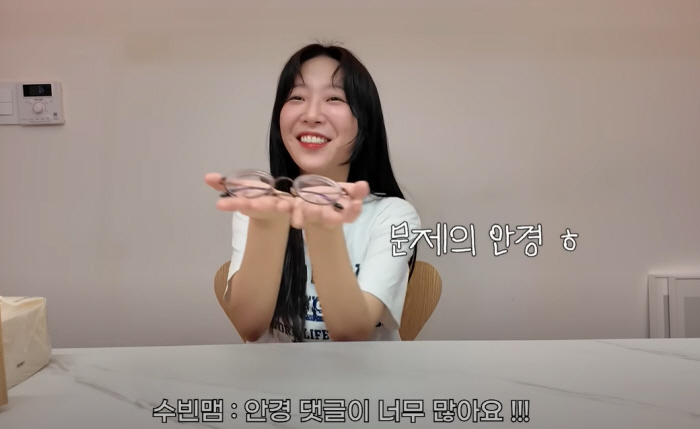 Tzuyang actively explains the eyeglass nose plug situation during the war...I didn't mean it