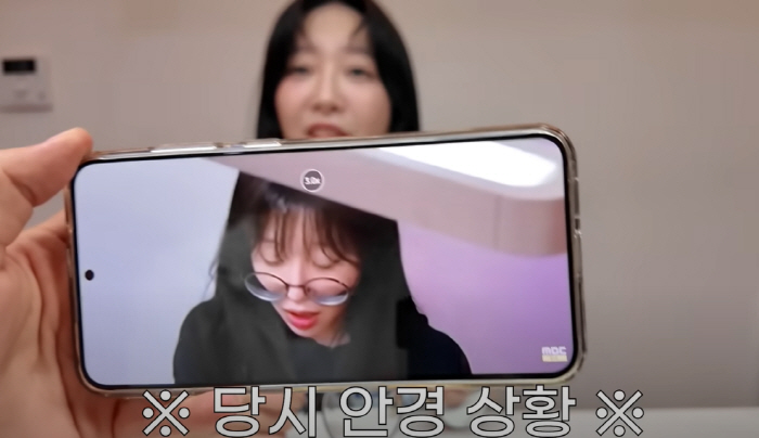 Tzuyang actively explains the eyeglass nose plug situation during the war...I didn't mean it