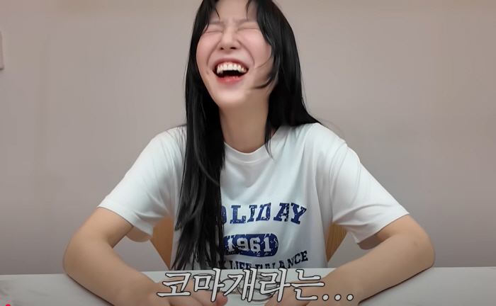 Tzuyang actively explains the eyeglass nose plug situation during the war...I didn't mean it