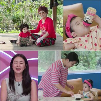 Lalalal's 12-month-old daughter Seo-bin inhales dessert powder in three minutes after the baby food for Geumsujeok (Sudol) was finished