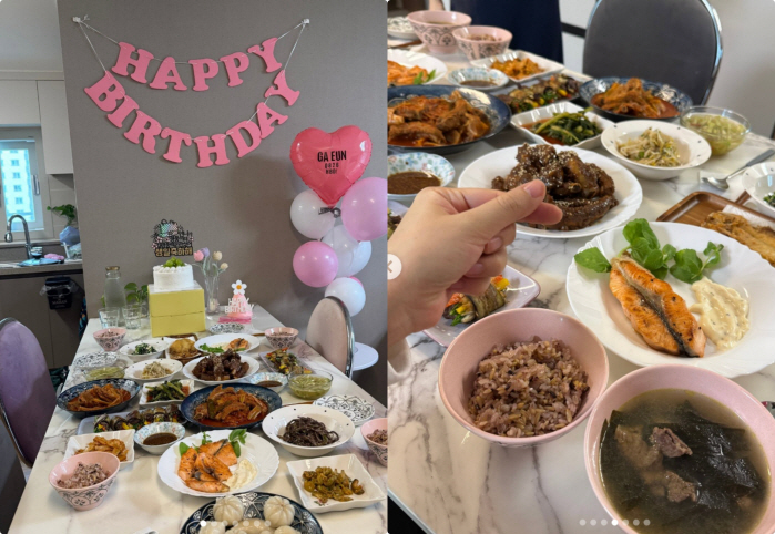 Park Hyun-ho ♥ Eun Ga-eun, a beloved daughter-in-law who is proud of Si-pyo's birthday award  Friday salary, does not even allow her to wash the dishes