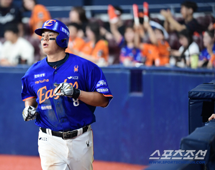  Noh Si-hwan's lucky double in the top of the ninth inning and a pleasant score