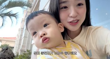 Son Yeon-jae, ♥ Husband's genetic makeup, and tired parenting dark circles are crazy