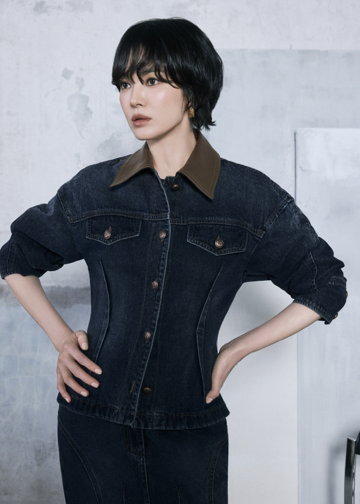 Song Hye-kyo Stuns in Autumn Pictorial with Urban, Sensual Layers