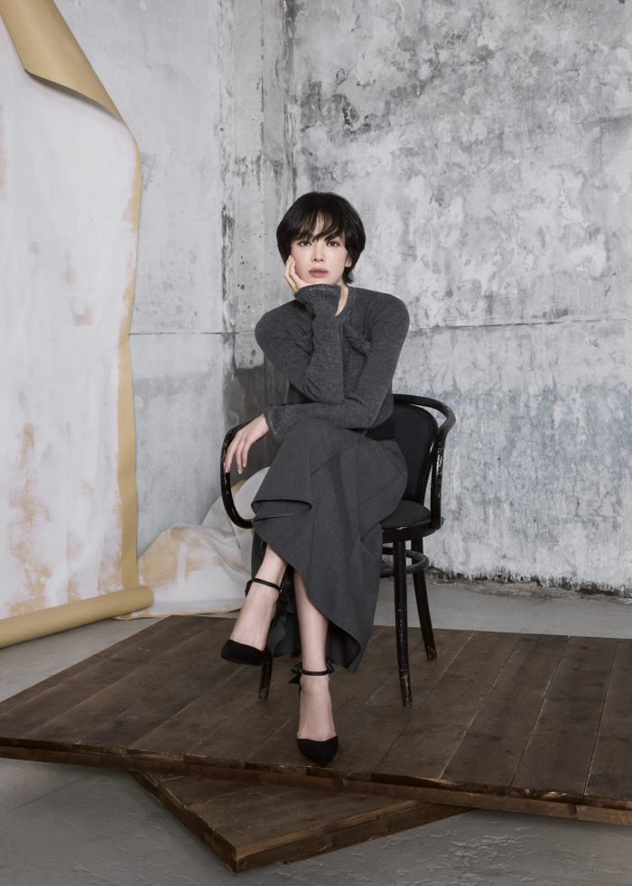 Song Hye-kyo Stuns in Autumn Pictorial with Urban, Sensual Layers