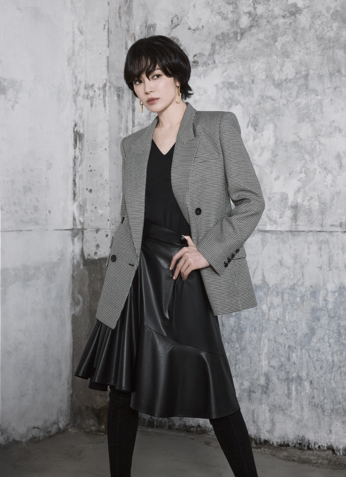 Song Hye-kyo Stuns in Autumn Pictorial with Urban, Sensual Layers