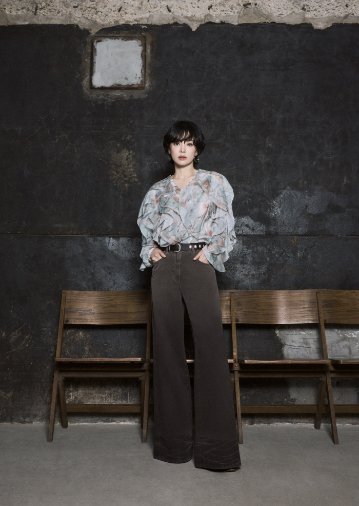 Song Hye-kyo Stuns in Autumn Pictorial with Urban, Sensual Layers