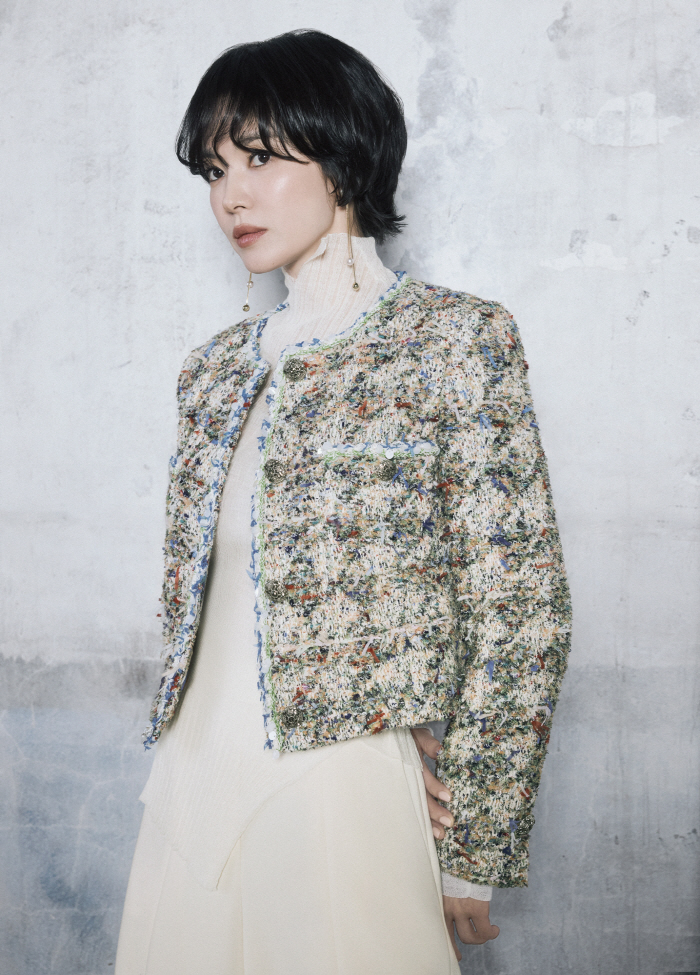 Song Hye-kyo Stuns in Autumn Pictorial with Urban, Sensual Layers
