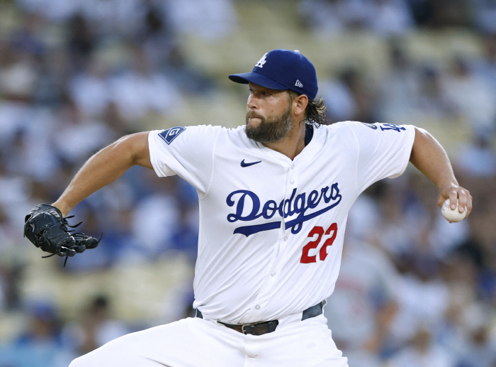 5 innings 6K 1 run Kershaw's brilliant august, 5 all-out  ERA 1.88 Pitcher of the Month?LAD 63 CIN