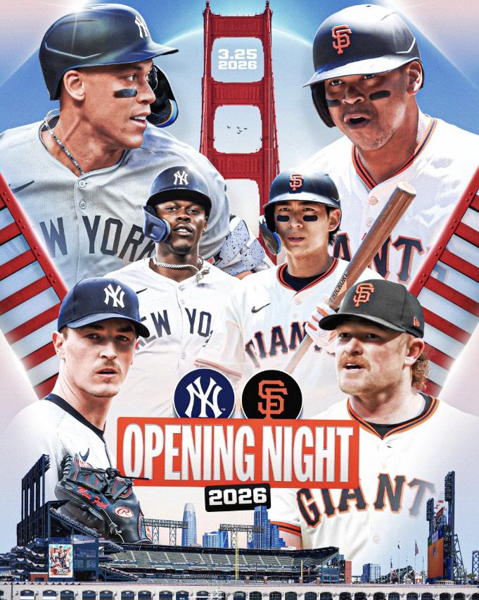 ML Secretariat, Lee Jung-hoo, Aaron Judge, and others were the faces of the official opening game in 2026SF Yankees clash at Oracle Park