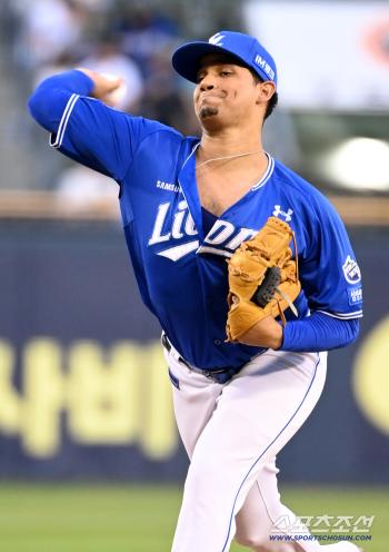  Samsung starter Garibito's hard throw