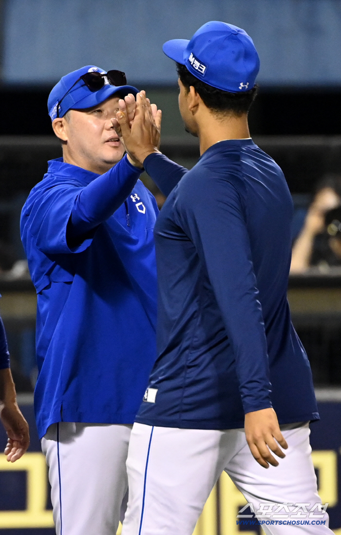 Samsung's fall baseball isn't the problem anymore! 3rd place SSG and 1 game difference → Director Park Jin-man is pleased with Koo Ja-wook
