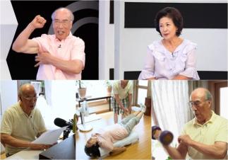 'Your arms are still alive even at the age of 80.' Voice of Eunha Railway 999 → Arnold-class muscle bragging