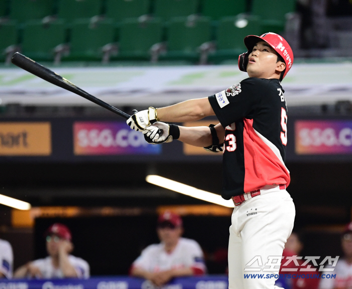 I think he was the 4th hitter at Dongsung High School…Pitcher at bat and full swing? Behind the scenes that the head coach revealed