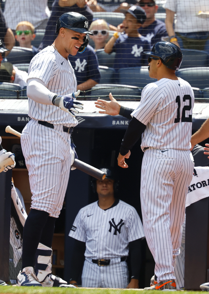 Jersey's alive! Breaking a week of silence, 41 shots exploded, 50 home runs, and NYY has won four consecutive games