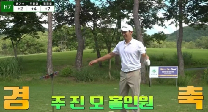 Joo Jin-mo, who suspended his six-year activities, won 27 million won in one swing...I can't believe it