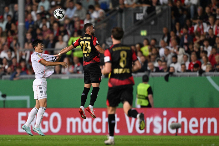 Kim Min-jae's first full-time of the season, unfortunate equalizer, nevertheless, the defense's highest score Kane PK missed  theater goal Bayern and Wiesbaden won 32 sweat