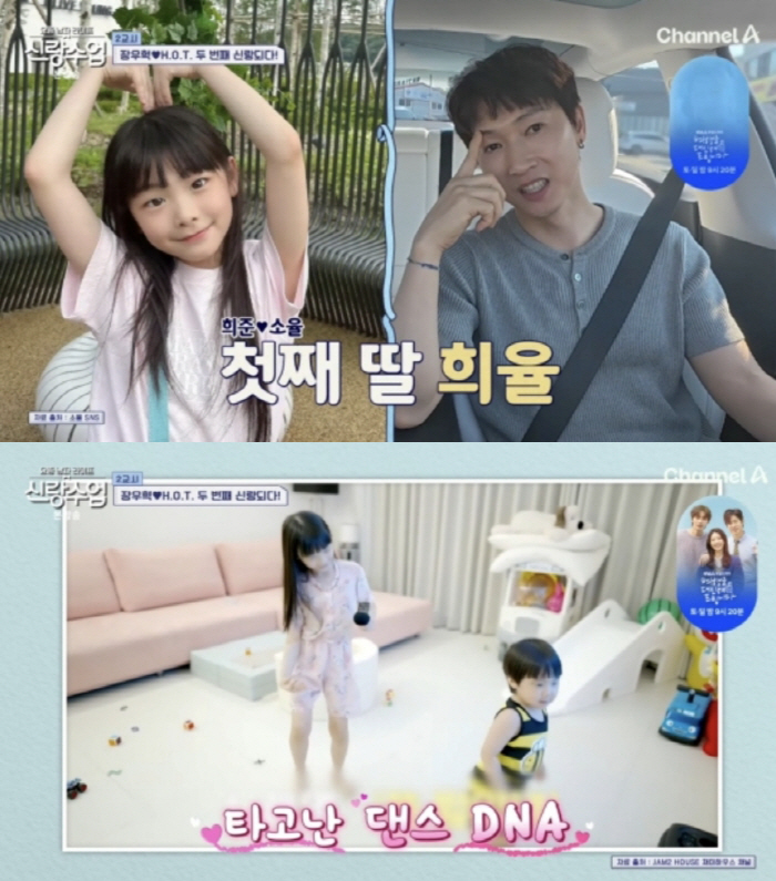 Moon Hee-joon ♥ So-yul, 8-year-old daughter, and 3-year-old son are all amazing idol DNA 