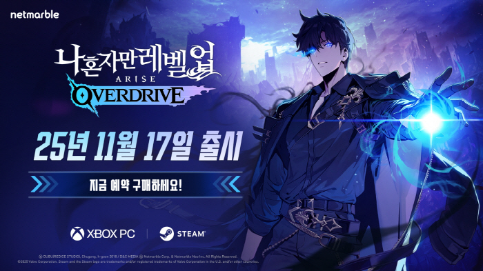 NaHonreb-based new action game I'm the Only One Levelling Up Rise Overdrive, released on November 17