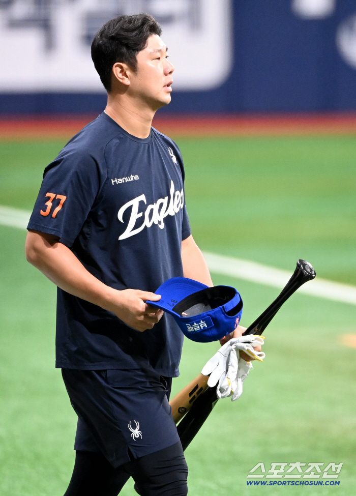  Kim In-hwan starts batting training with determination