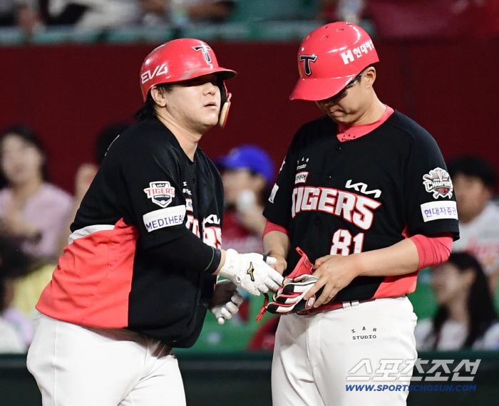  Kim Sun-bin's two-run timely hit in the second inning