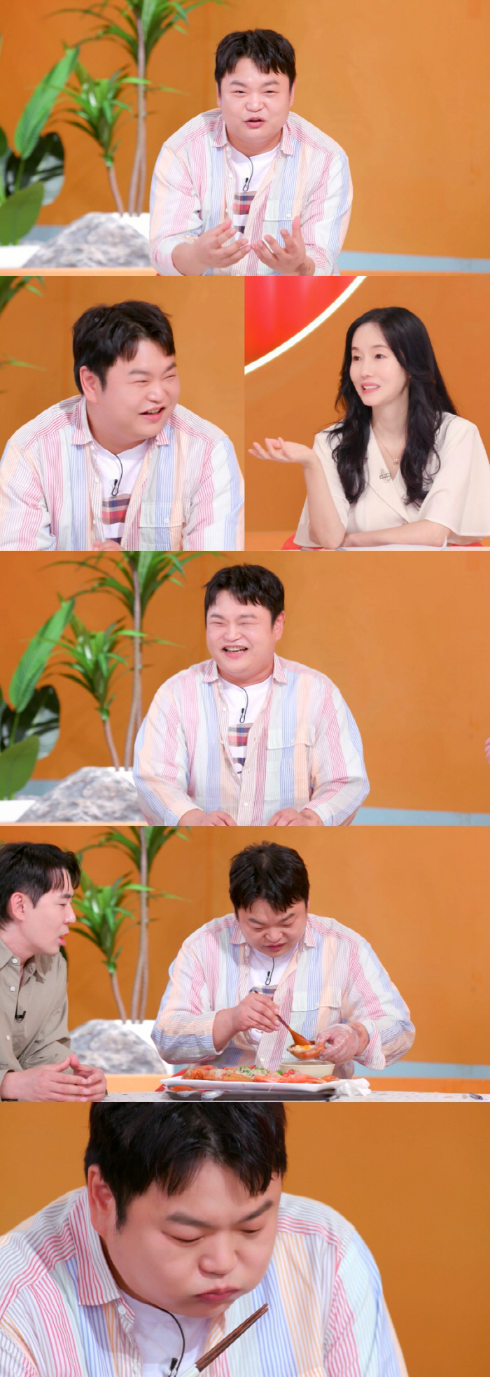 The reason why I joined hands with Ko Kyu-pil and Ma Dong-seok again...I'm the only one who has an alternative to pigs…I didn't feel so good. (Pyeon-Storang)