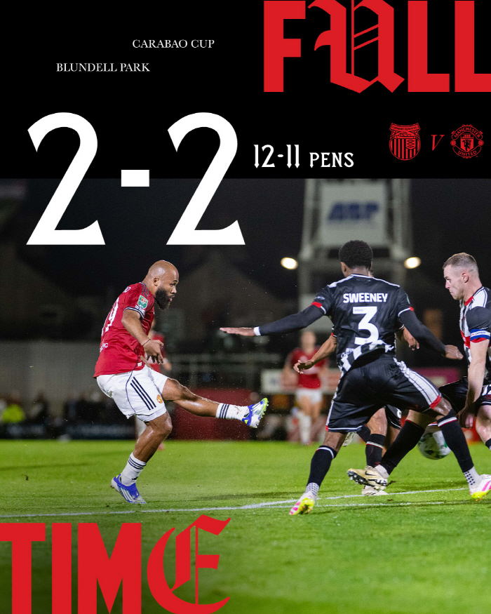Sesco to miss 130 billion won, disaster in Manchester United's first start → Onana Horror Show...Manchester United Defeated In Shock To Fourth Division