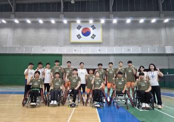 iM Financial Group Sponsors Korean Badminton Association for the Disabled...Accompanying the development of sports for the disabled