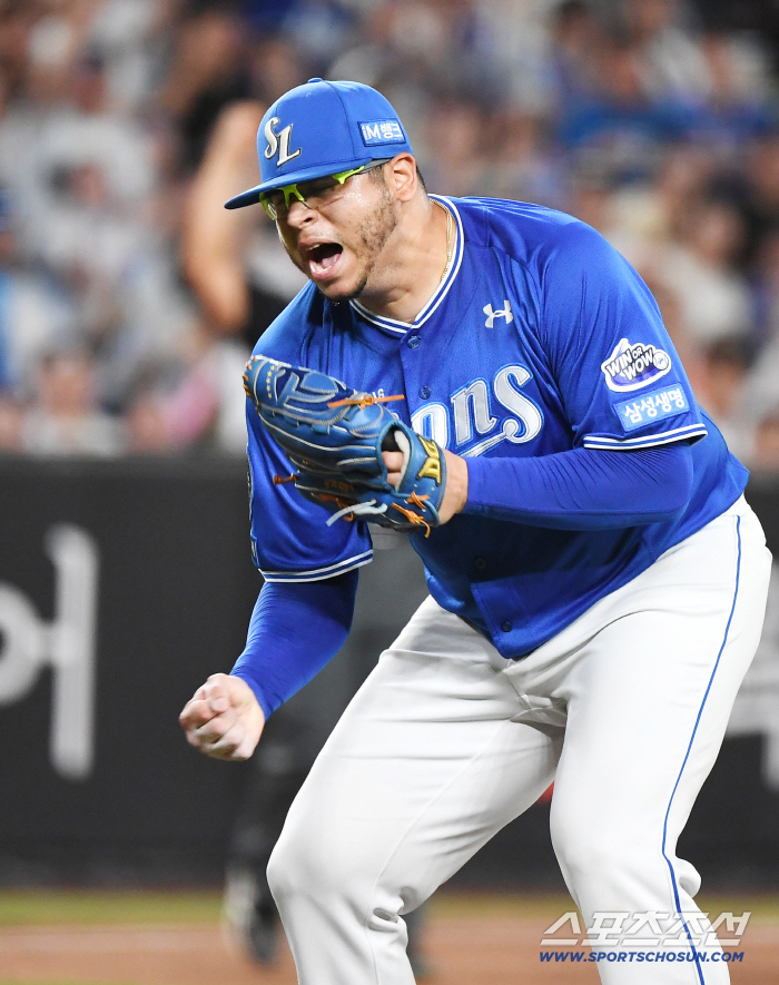 It's not a three-star Lions dream...Overwhelmed by Furado → Kim Jae-yoon's dedication! Hanwha also secured an opponent's winning series 