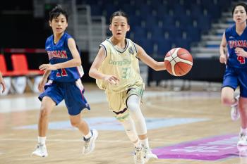 Korea's first U-girl basketball international competition ended successfully...I want to be a runner-up like Kim Nahee and Heo Yeeun