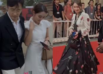 Lee Min-jung’s Modern Hanbok Brings K-Elegance to Venice