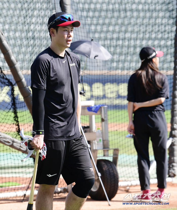  Hong Chang-ki's training to adapt to Jamsil Stadium
