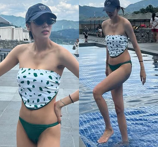 Son Dambi Loses 13kg After Giving Birth..Bikini's Body Restored