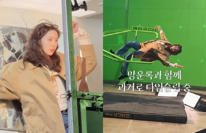 Yoona digests wire action herself, 'Never CG'..Director Jang Tae-yu also praised it