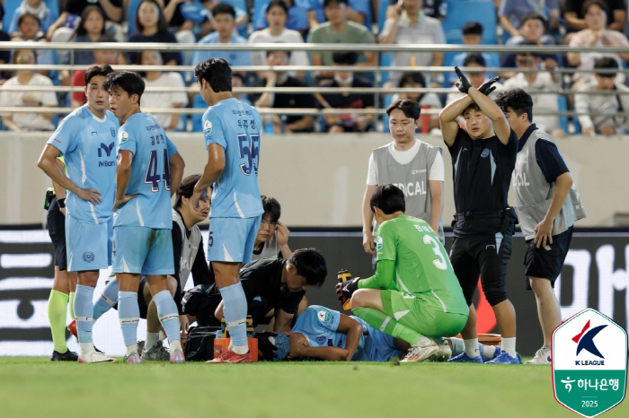 Daegu FC took a breather...Hwang Jae-won, who was carried out on a stretcher, diagnosed with no specific findings as a result of the examination