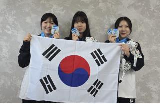 South Korea Shoots 13 Asian Championship Gold Medals Propaganda.. Oh Sehee won two awards in the junior division