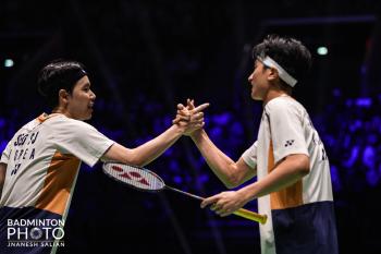 Ahn Se-young's men's double clothes wiped it off Seo Seung-jae Kim Won-ho Becomes World Championship Champion...Seo Seung-jae won the tournament for the second time in a row with a complete victory over the Chinese team