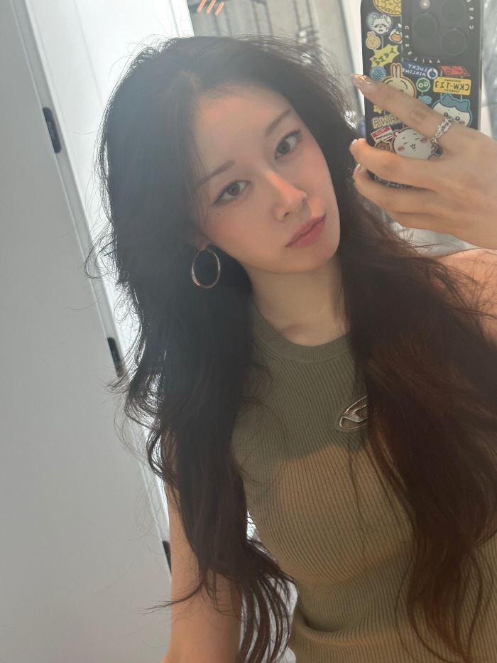 Delayed divorce from Hwang Jae-gyun, she's so beautiful that she doesn't humiliate herself even if she takes selfies