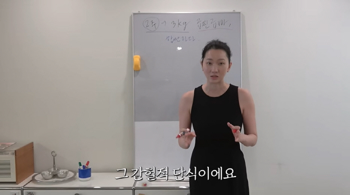 Jang Yoon-ju, 54 → 51 kg Fast 3 kg Weight loss method Intermittent fasting without compromise (Yoon-ju)