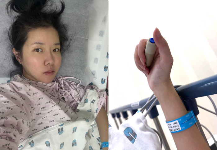 Kim Ji-hye, 2 weeks before giving birth to twins, the emergency room is too strong. Come to the hospital right away
