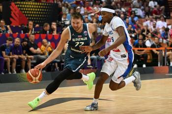 Luca Doncic succeeded in physical modification. Fourth triple double achieved in EuroBasket history. 261011