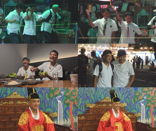 Nepal's Tamang and Rai, who met Gian84 are excited in school uniforms..I'll never forget it