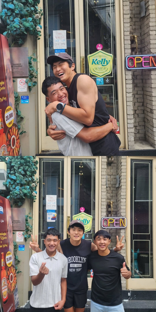 Nepal's Tamang and Rai, who met Gian84 are excited in school uniforms..I'll never forget it