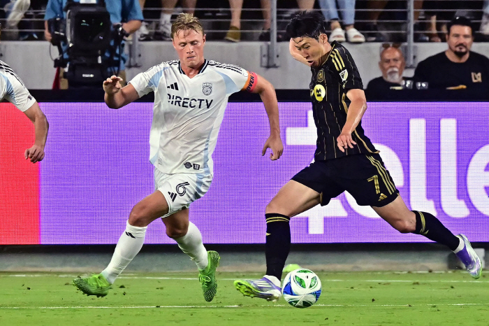 What a waste! Son Heung-min makes his home debut with a fantastic left foot on a super save, LA FC and San Diego 11 