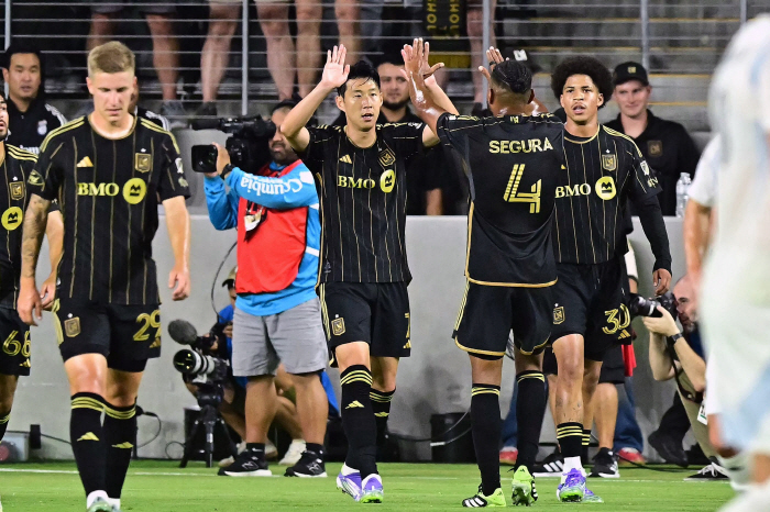 What a waste! Son Heung-min makes his home debut with a fantastic left foot on a super save, LA FC and San Diego 11 